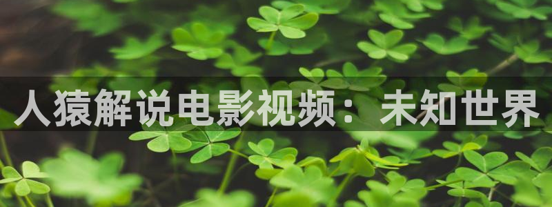 茄子视频a：人猿解说电影视频：未知世界