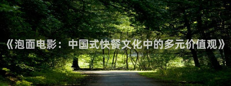 茄子视频一：《泡面电影：中国式快餐文化中的多元价值观》